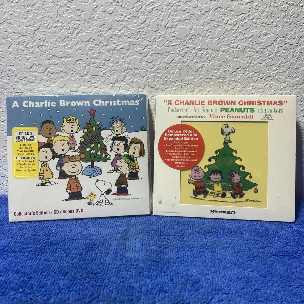 Charlie Brown Christmas Cd Lot